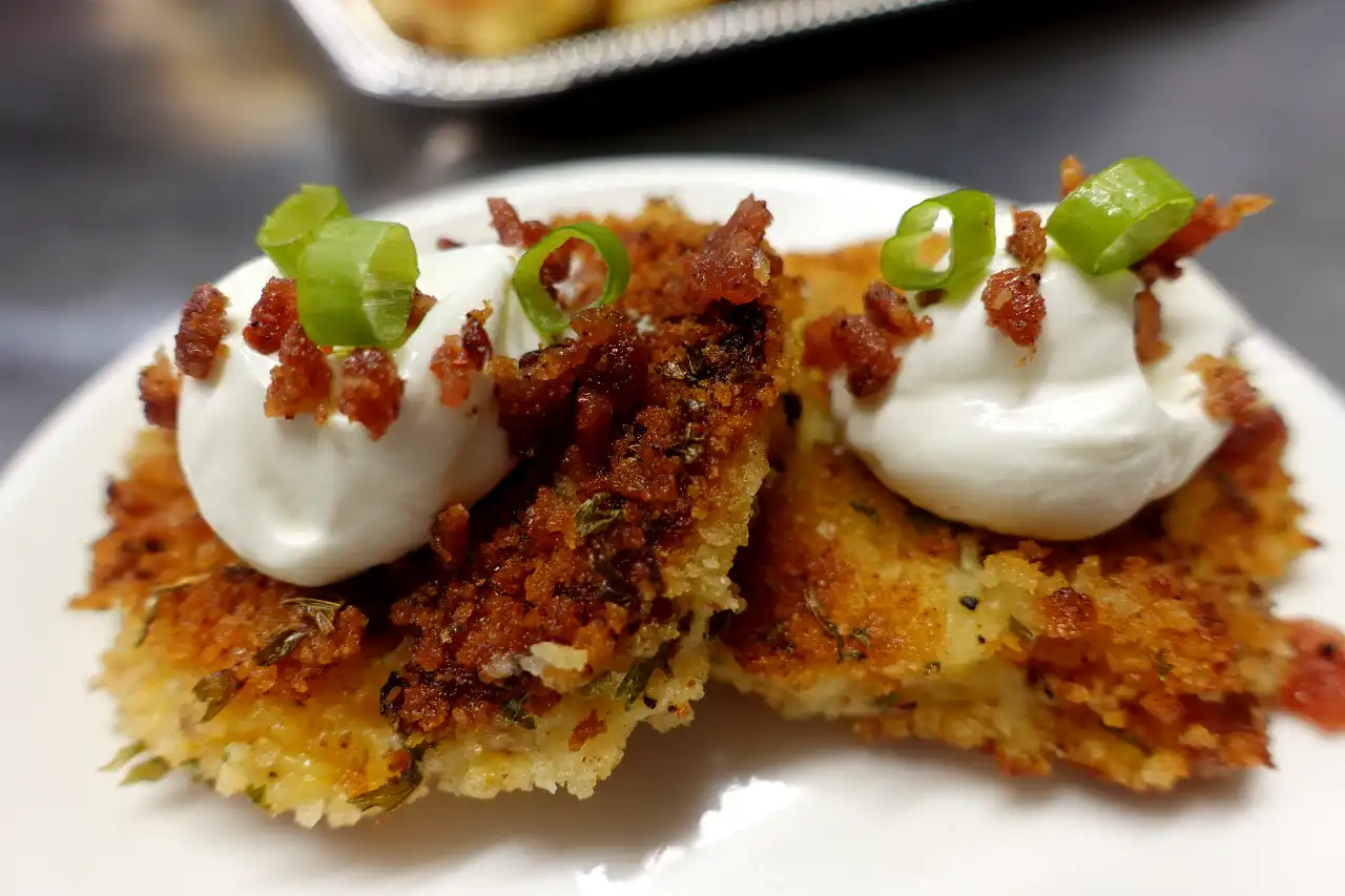 Quick Loaded Mashed Potato Cakes: Crispy & Flavor-Packed